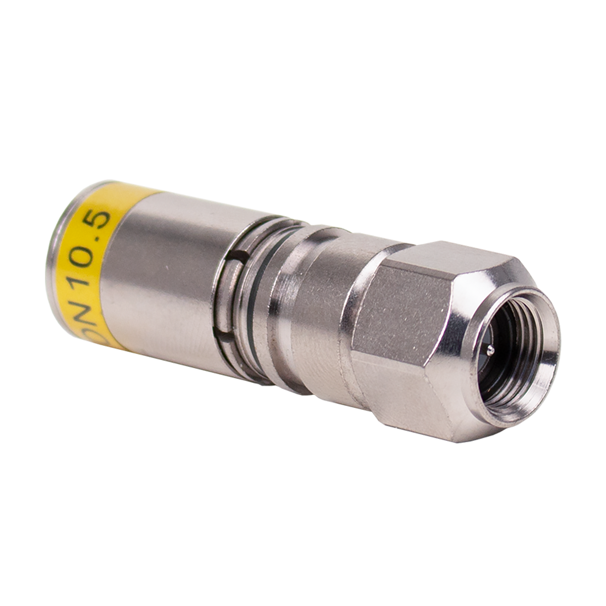 Hirschmann 695020531: FM RG11 CX3 QM 10.5, Compressie F connector voor RG 11