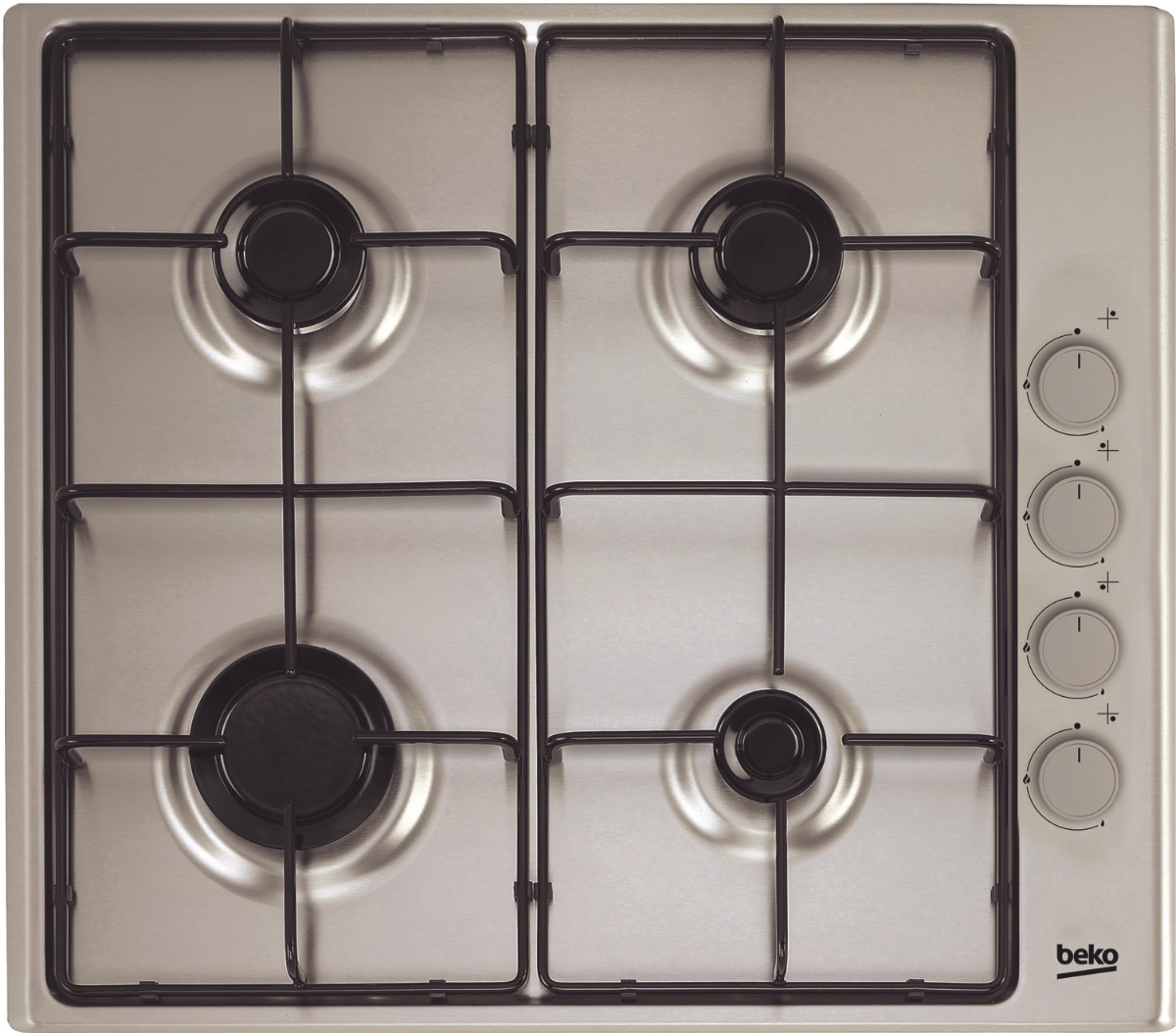 Beko HIZG 64120 SX: Gaskookplaat Comfort line - 115553