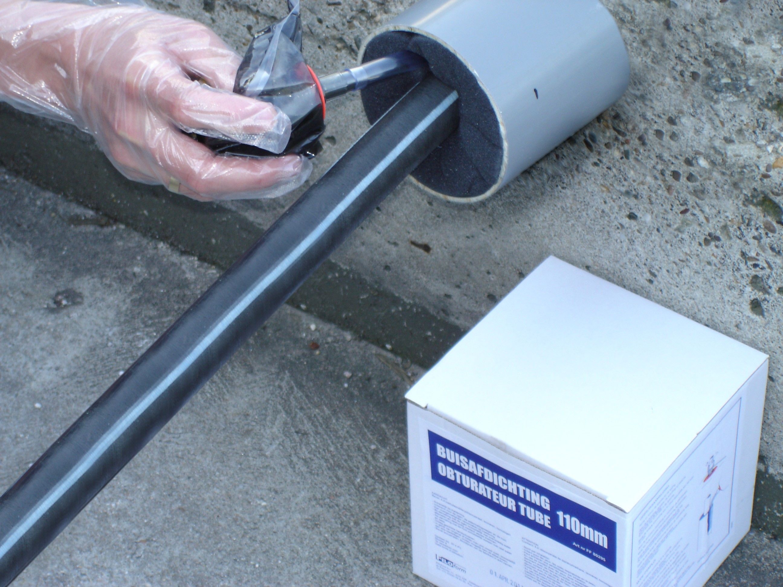 Huppertz GT-82525: Filoform WATERDICHTHEIDSSYSTEEM VOOR BUIZEN MDIII – diam. kanaal 25mm max. – diam. kabel 8mm max. - Image 4