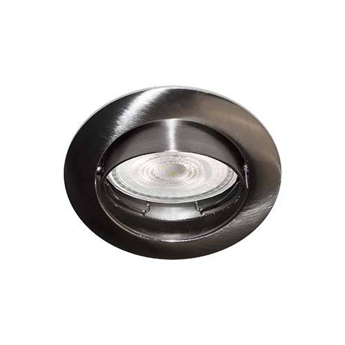 Indigo KSA101221: KS1012 GU10 AUTO 50W PAR16-230V V:30° NICKEL SATIJN