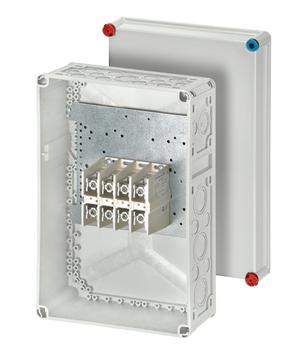 AFTAKDOOS 150 MM2 + KLEMSTEEN