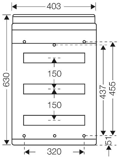 VERDEELKAST IP41 54 MOD. - Image 2