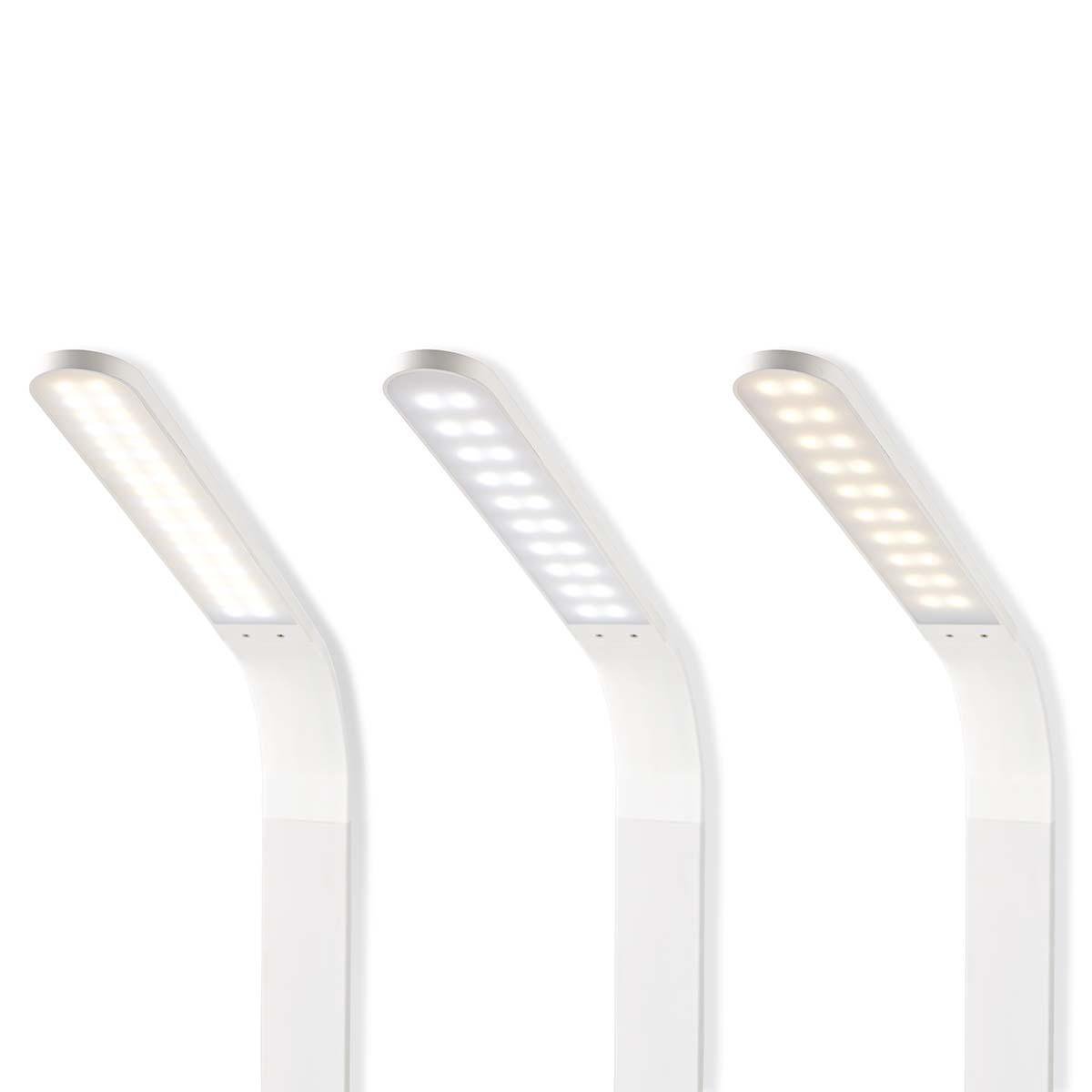 LTLGQ3MD1WT: LED-tafellamp met touch-control | Draadloze Qi oplader | 1,0 A | 5 W | 5 lichtniveaus - Image 4