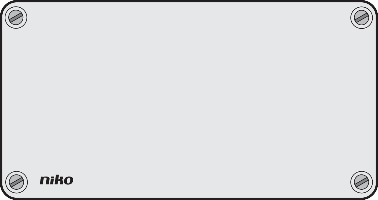 Niko 05-336: Opbouw RF-ontvanger IP66 met 2 kanalen - Image 2