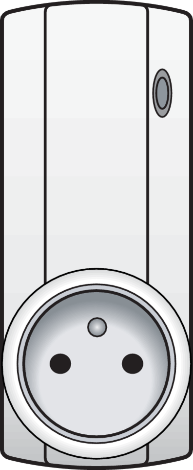 Niko 05-340: RF-tussenstekkerontvanger met penaarde - Image 2