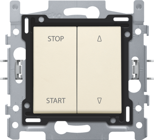 Rolluikschakelaar elektrisch gescheiden, sokkel, schroefklem
