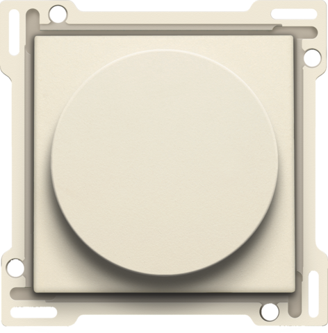 Afwerkingsset 1-0-2 voor draaischakelaar voor motoren, cream