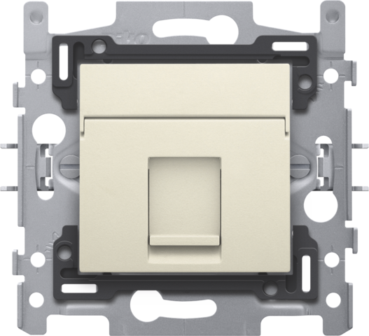 1 RJ45-aansluiting UTP Cat. 5E, klaar voor PoE++, vlakke uit