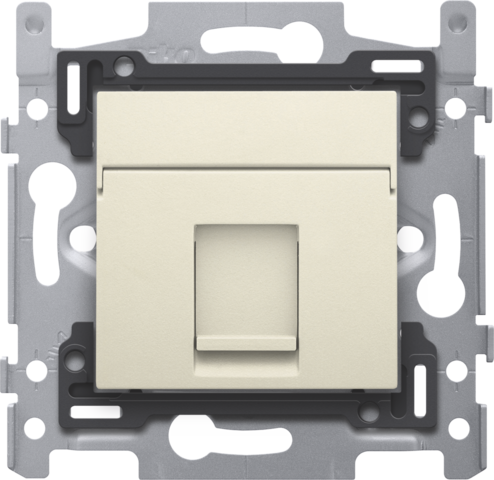 1 RJ45-aansluiting UTP Cat. 5E, klaar voor PoE++, vlakke uit