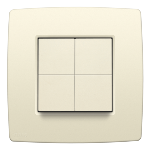 Niko dimschakelaar voor het Hue systeem, Niko Original cream