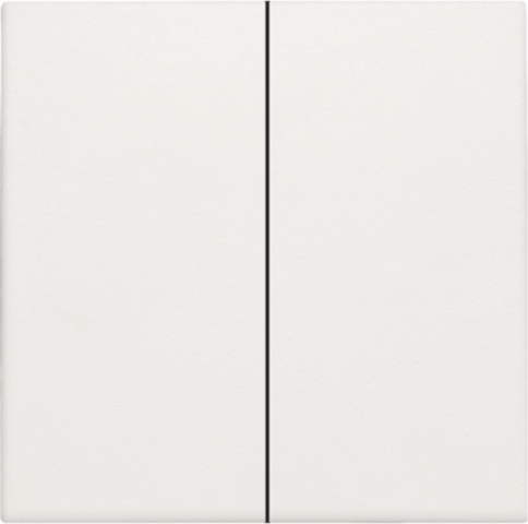 Afwerkingsset voor dubbele elektronische schakelaar of drukk