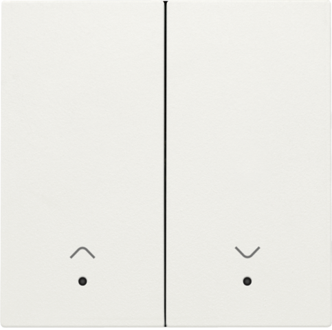 Afwerkingsset met lens voor dubbele elektronische rolluiksch