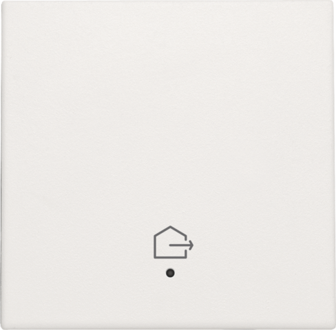 Afwerkingsset met lens voor geconnecteerde enkelvoudige scha