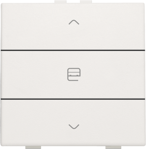 Enkelvoudige motorbediening voor Niko Home Control, white
