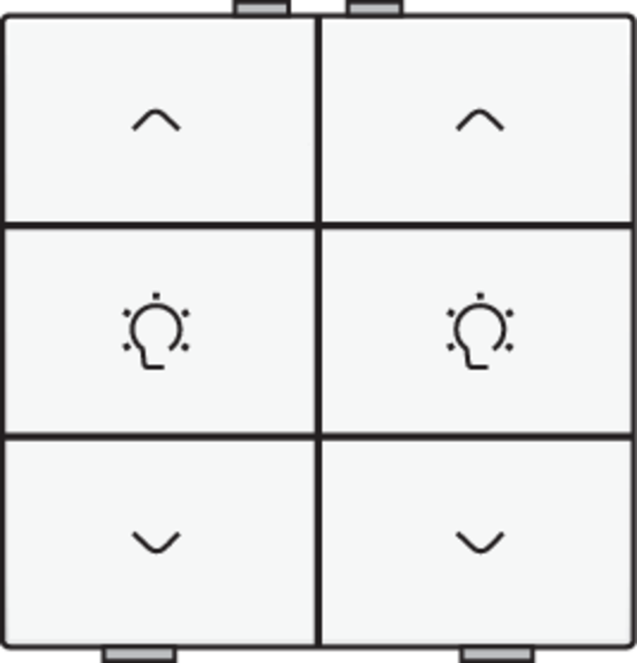 Niko 101-51046: Dubbele dimbediening voor Niko Home Control, white - Image 2