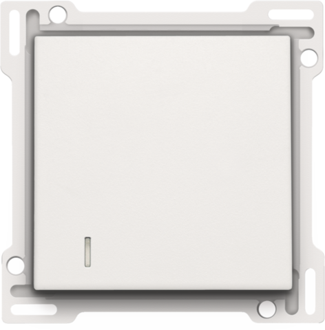 Afwerkingsset voor hotelkaartschakelaar, white