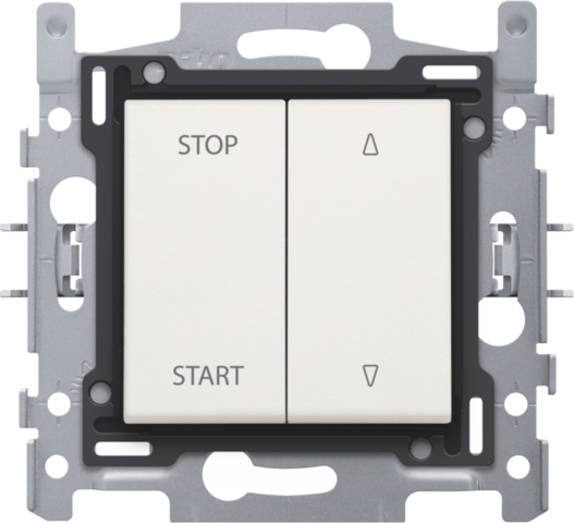 Rolluikschakelaar elektrisch gescheiden, sokkel, insteekklem