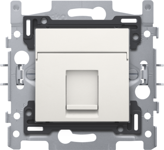 1 RJ45-aansluiting UTP Cat. 5E, klaar voor PoE++, vlakke uit