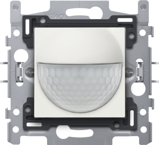 Niko 101-78010: Bewegingsmelder, 230 V, 8 m, 180°, wanddetector, voor inbouwdoos, white