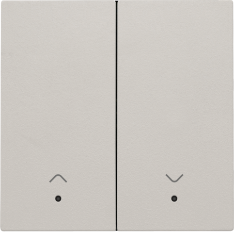 Afwerkingsset met lens voor dubbele elektronische rolluiksch