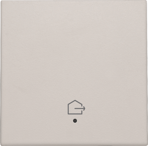 Afwerkingsset met lens voor geconnecteerde enkelvoudige scha