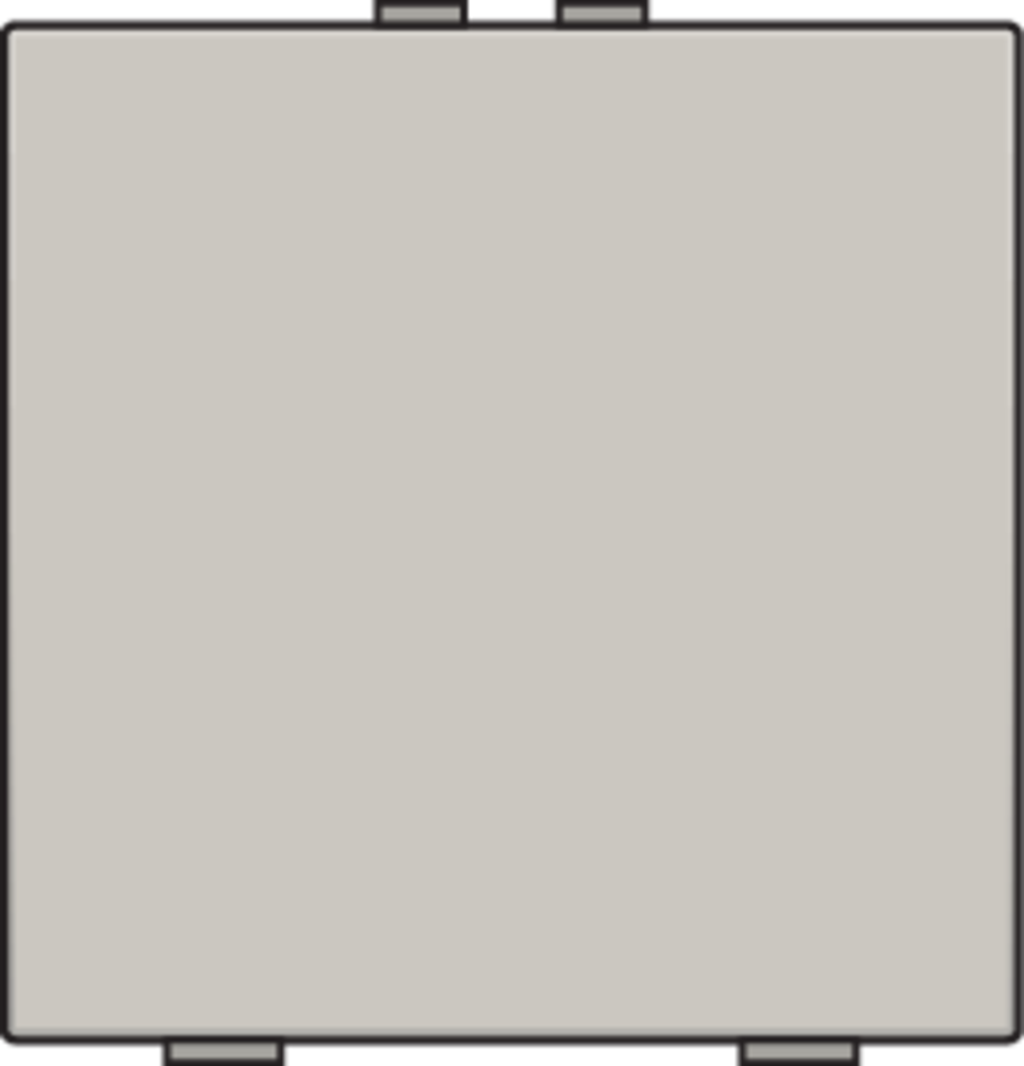 Niko 102-51001: Enkelvoudige drukknop voor Niko Home Control, light grey - Image 2