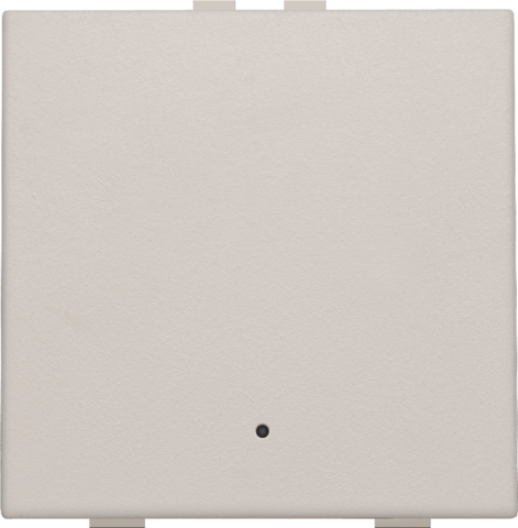 Enkelvoudige drukknop met led en comfortsensoren voor Niko H