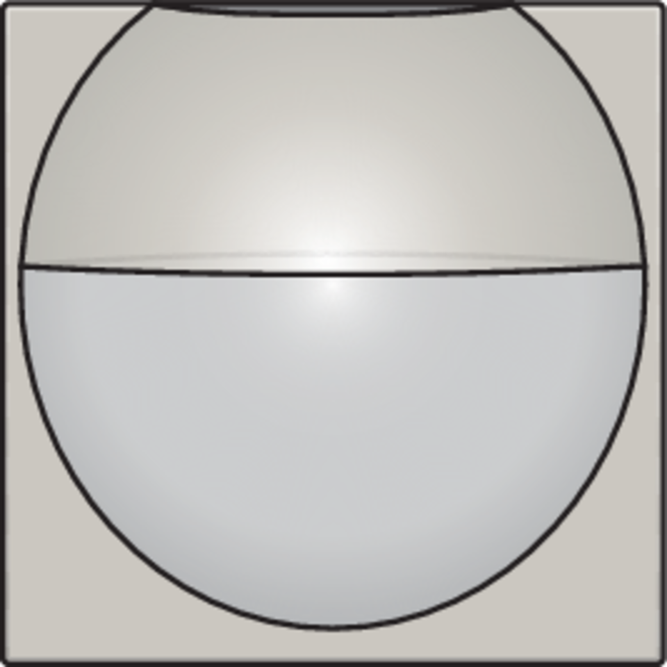 Niko 102-55511: Afwerkingsset voor wandbewegingsmelder voor Niko Home Control, light grey - Image 2