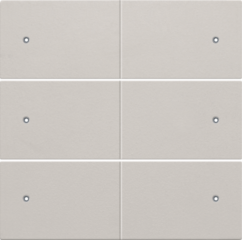 Afwerkingsset voor 6-voudige potentiaalvrije drukknop, 24 V,