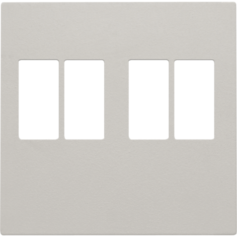 Afwerkingsset voor tweevoudige luidsprekeraansluiting, light