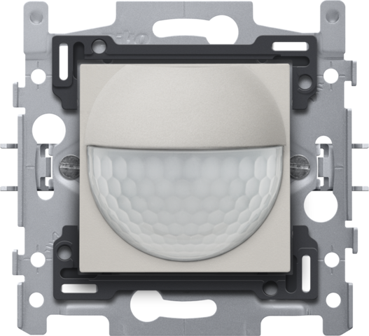 Niko 102-78010: Bewegingsmelder, 230 V, 8 m, 180°, wanddetector, voor inbouwdoos, light grey