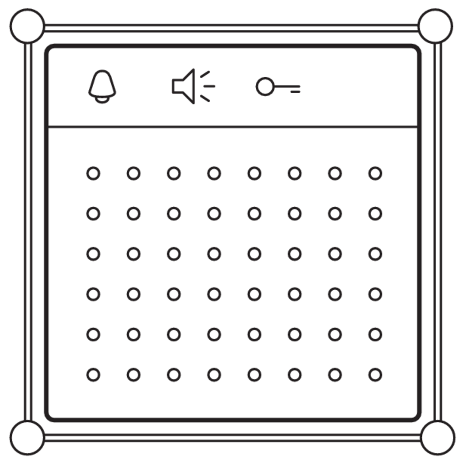 Niko 10-360: Audio-module voor modulaire buitenpost - Image 2