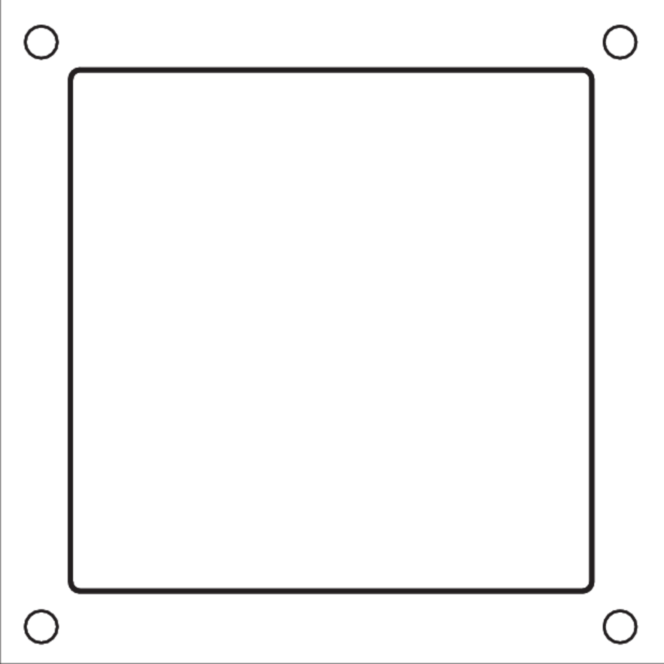 Niko 10-366: Blindmodule voor modulaire buitenpost - Image 2