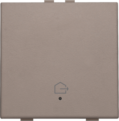 ENKELVOUDIGE DRUKKNOP MET LEDS