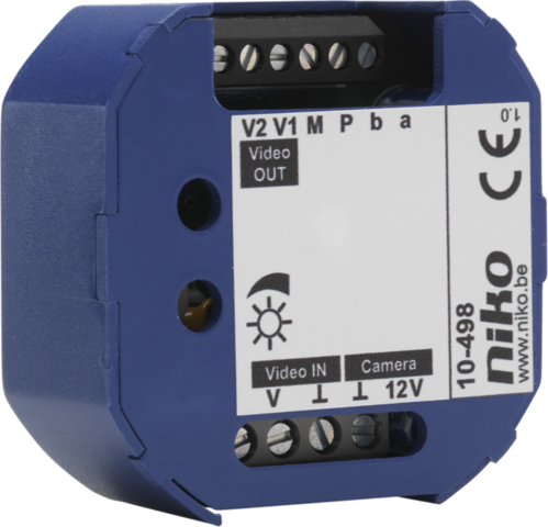 Niko 10-498: Niko Toegangscontrole - videozender voor koppeling van een externe camera aan het systeem