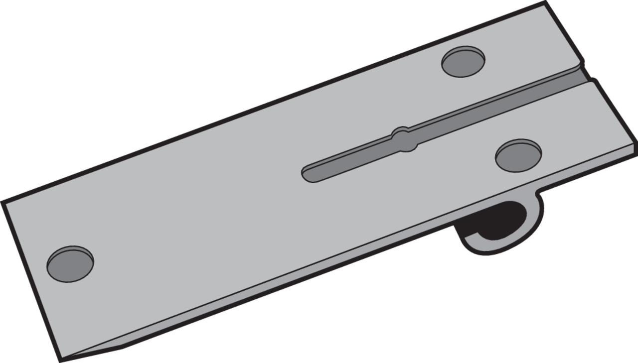 Niko 10-509: Voet voor tafelmontage van opbouwtelefoon - Image 2