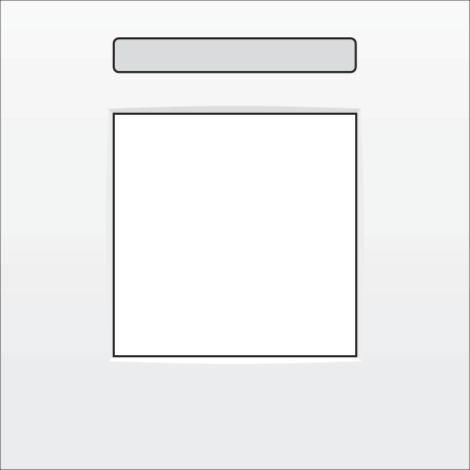 Niko 120-76101: Enkelvoudige afdekplaat met transparant tekstveld, Niko Intense white - Image 2