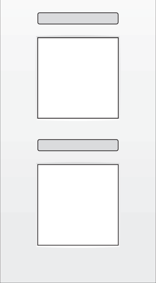 Niko 120-76801: Tweevoudige afdekplaat met 71 mm centerafstand, met transparant tekstveld, Niko Intense white - Image 2