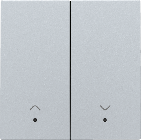 Afwerkingsset met lens voor dubbele elektronische rolluiksch