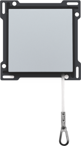 Afwerkingsset voor trekschakelaar, sterling coated