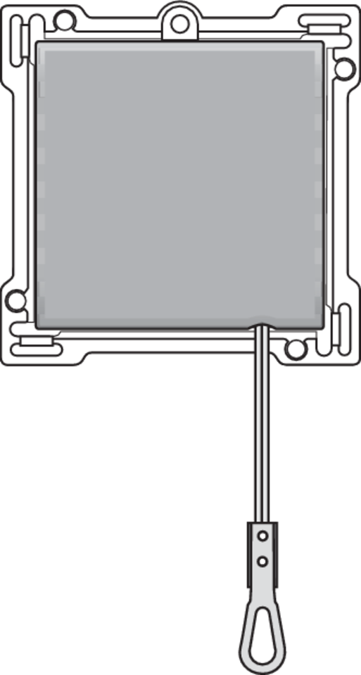 Niko 121-63606: Afwerkingsset voor trekschakelaar, sterling coated - Image 2