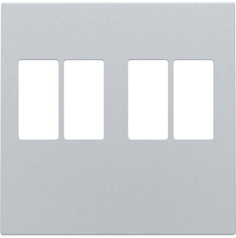 Afwerkingsset voor tweevoudige luidsprekeraansluiting, sterl