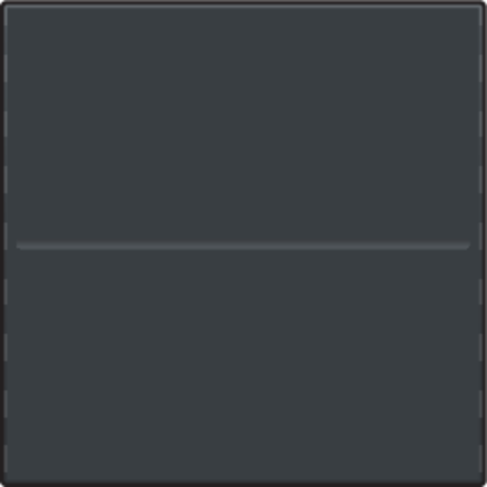 Niko 122-00001: Enkelvoudige toets voor draadloze schakelaar of drukknop met twee bedieningsknoppen, anthracite coated - Image 2