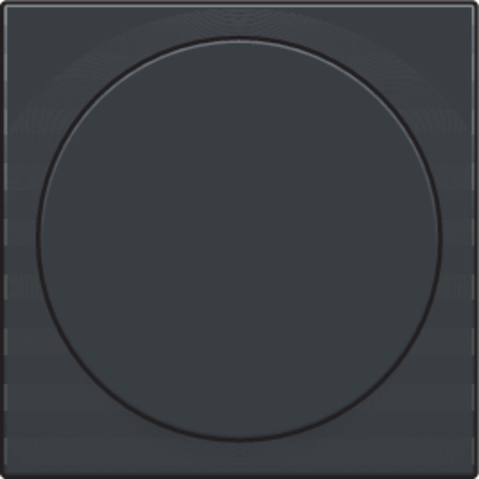 Niko 122-31003: Afwerkingsset voor draaiknopdimmer of extensie, incl. draaiknop, anthracite coated - Image 2