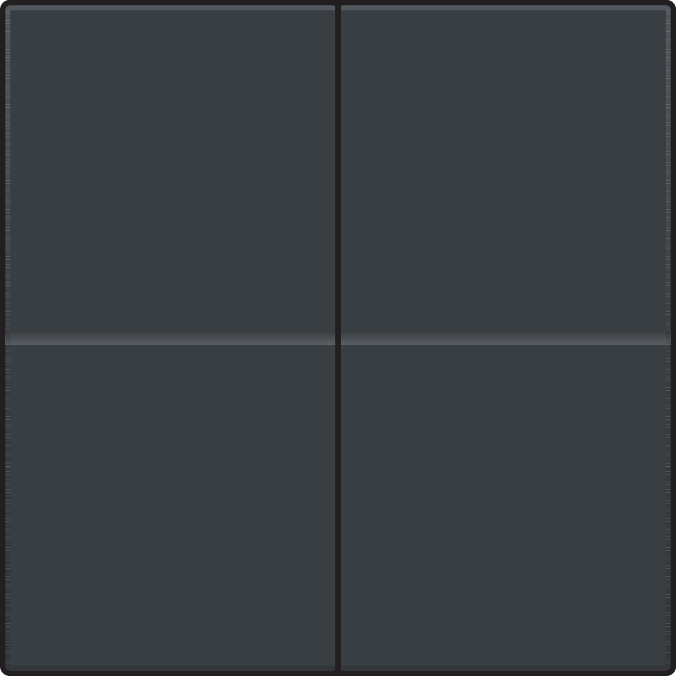 Niko 122-31008: Afwerkingsset voor viervoudige elektronische schakelaar of drukknop, anthracite coated - Image 2