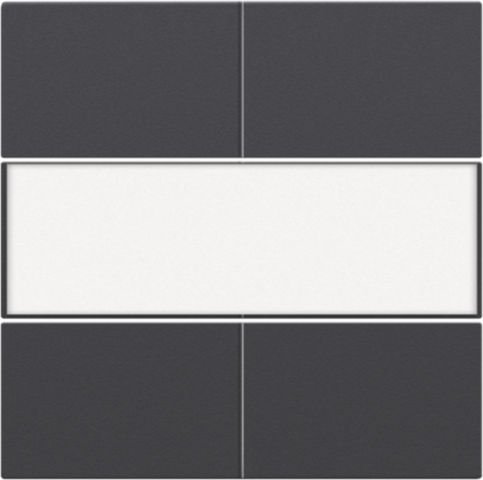 Afwerkingsset voor 4-voudige potentiaalvrije drukknop 24 V m