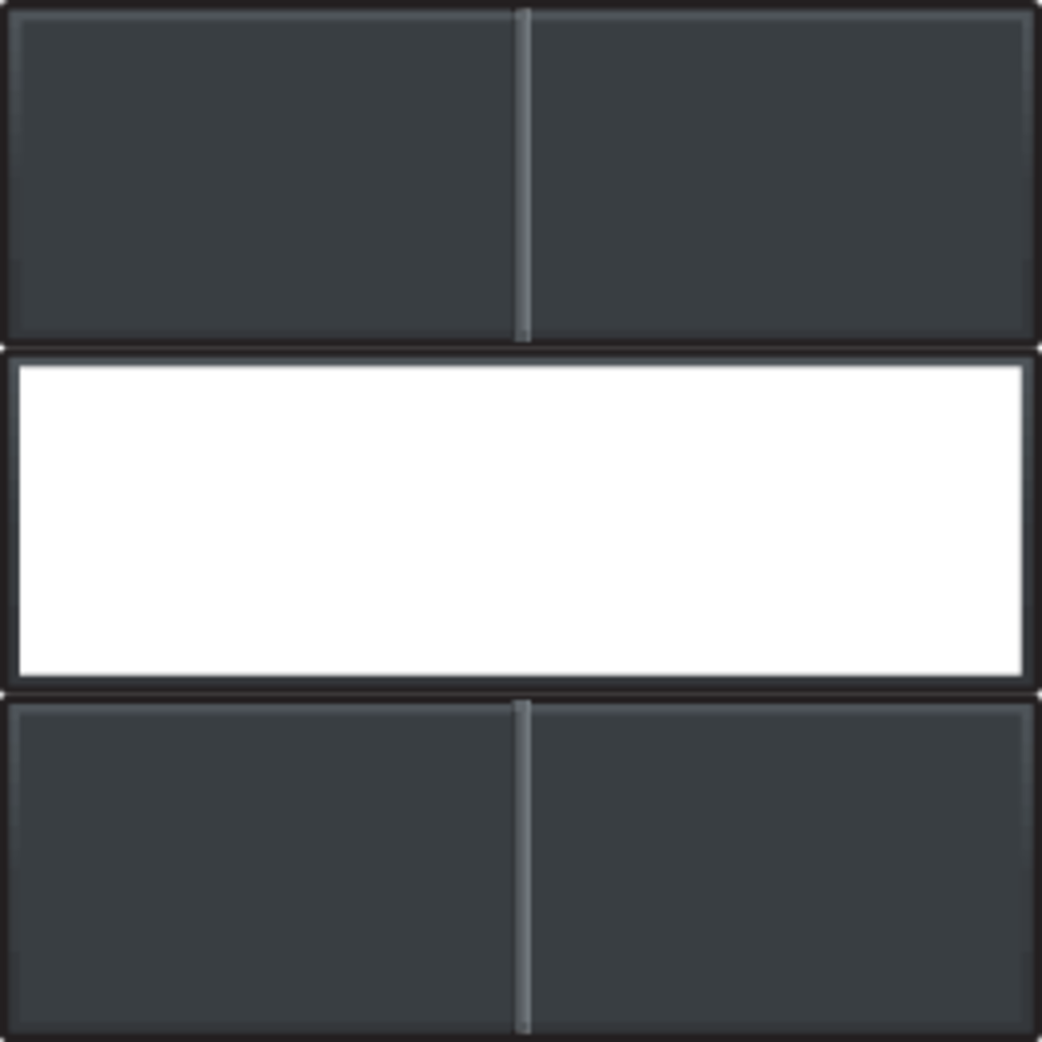 Niko 122-40250: Afwerkingsset voor 4-voudige potentiaalvrije drukknop 24 V met tekstveld, anthracite coated - Image 2