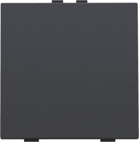 Enkelvoudige drukknop voor Niko Home Control, anthracite coa