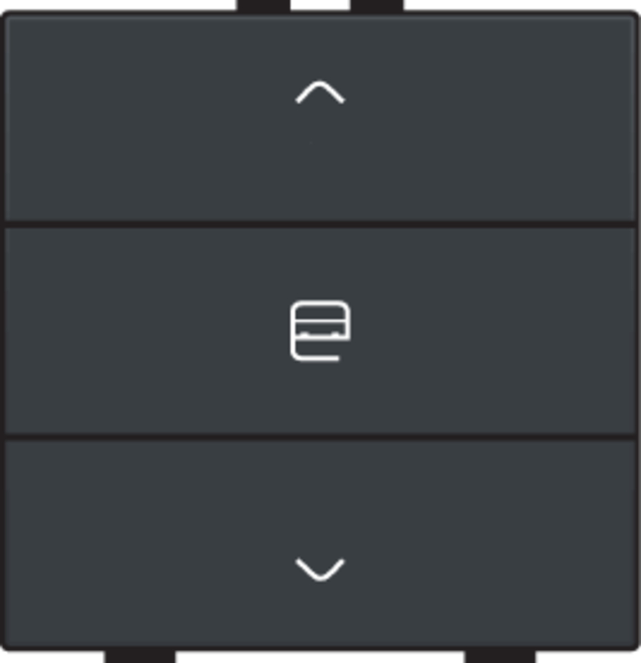 Niko 122-51033: Enkelvoudige motorbediening voor Niko Home Control, anthracite coated - Image 2