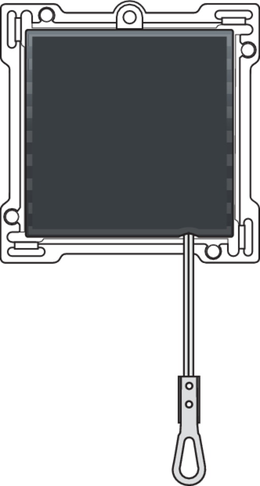 Niko 122-63606: Afwerkingsset voor trekschakelaar, anthracite coated - Image 2